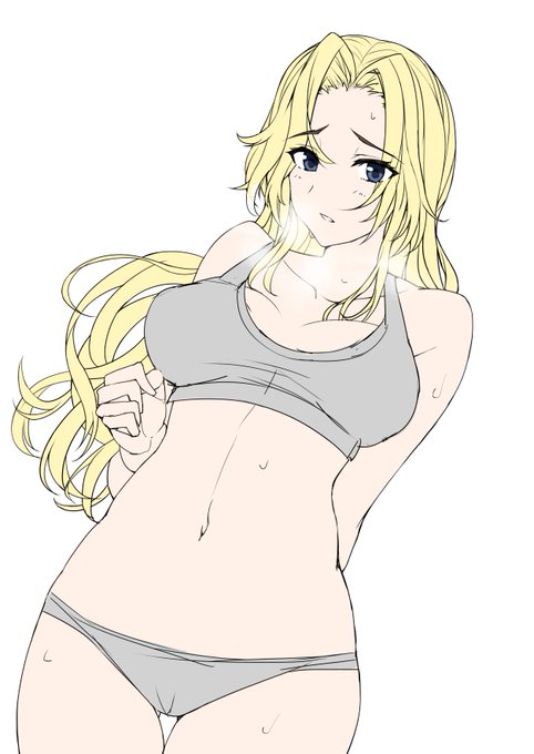 ホーネットさん描いてる 顔の印象を合わせるのが難しいんですよな:;(∩'﹏`∩);: 