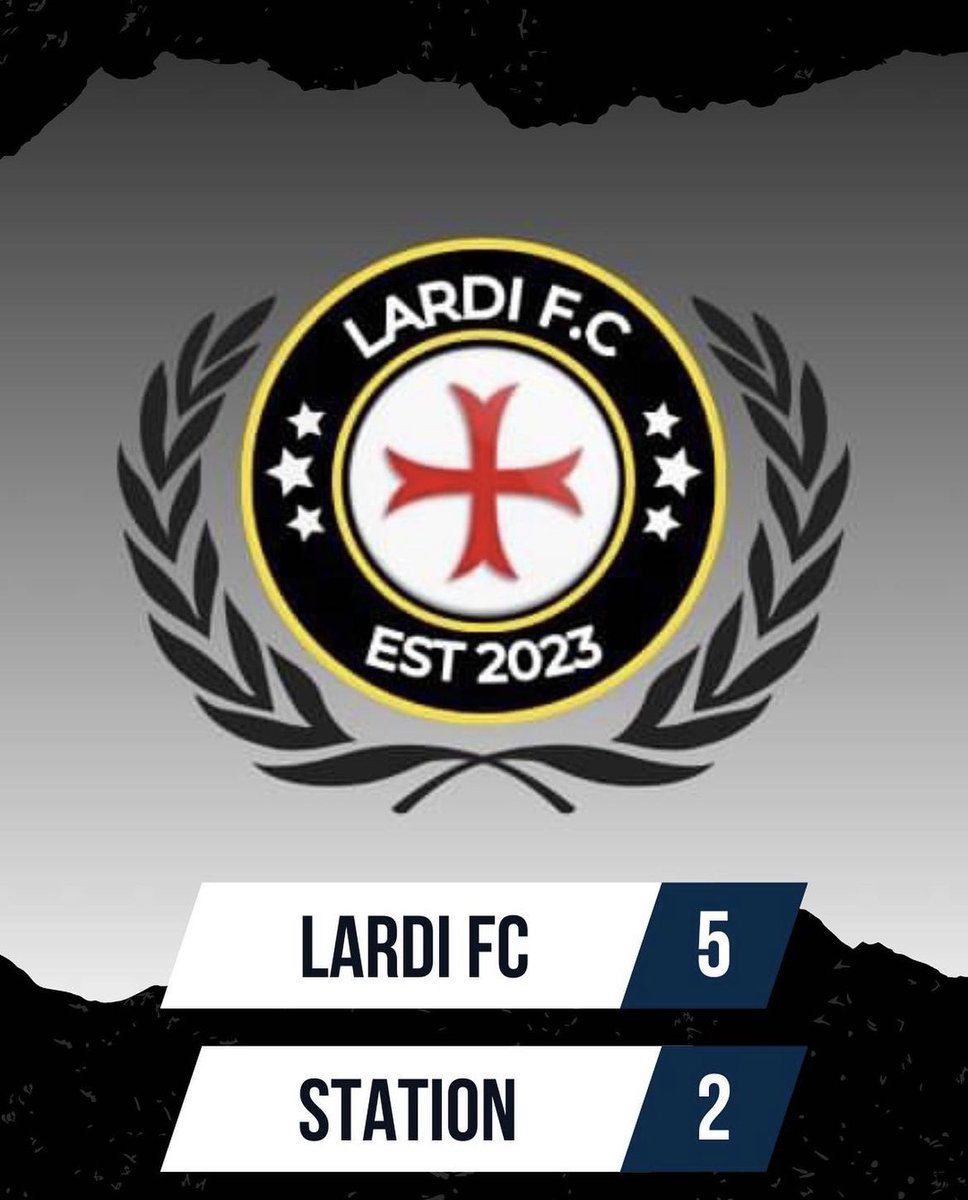 Lardi fc got their season off to a start with 3 points on the board.
A hatrick from Liam Courtney and a brace from Luke Borley.
Shaun Wilson with motm for a relentless effort in the middle of the park. Class from all the lads today. UTL ⚽️🧡🖤