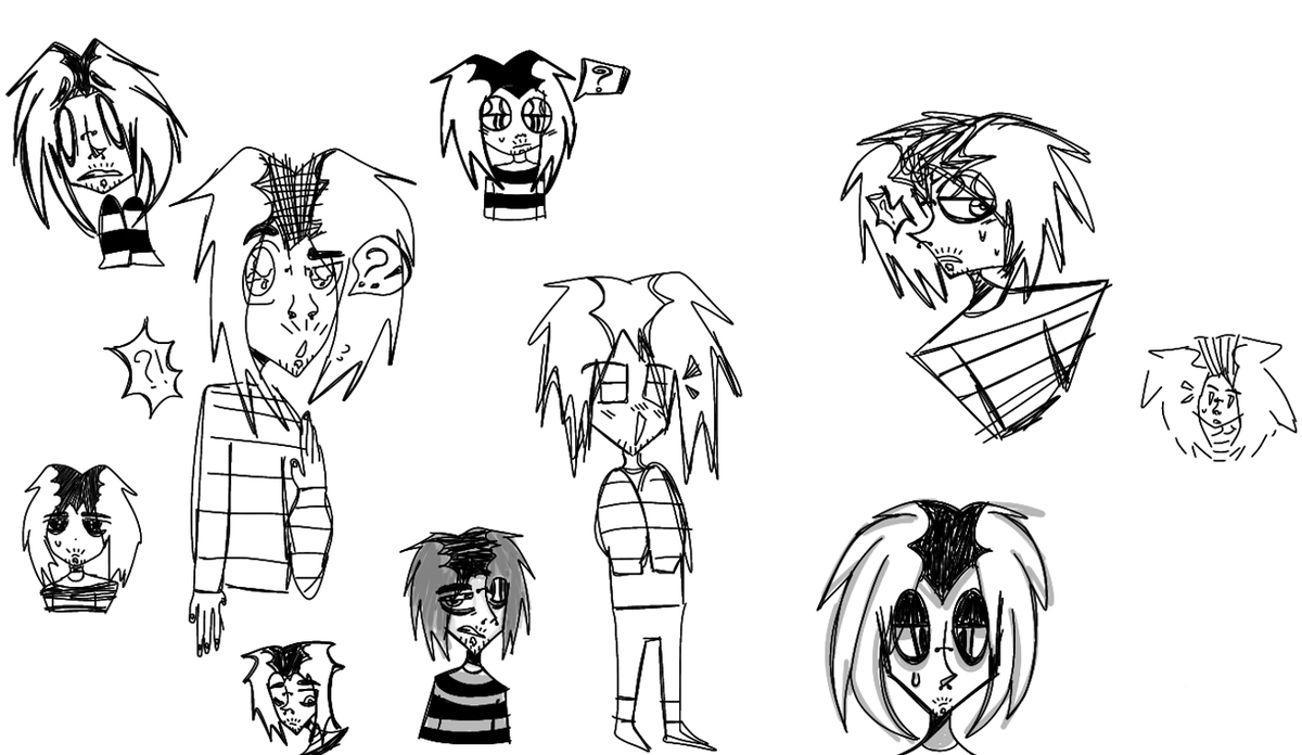 mothdela's tweet photo. Thatcher Davis in 11 different artstyles (all art is by me) 

having an inconsistent artstyle is both a blessing and a curse. 

(the second drawing/third image is the most recent)

#mandelacatalogue #thatcherdavis #myart #mandelacataloguememe #davelee #themandelacatalogue #art https://t.co/Eapdottkau