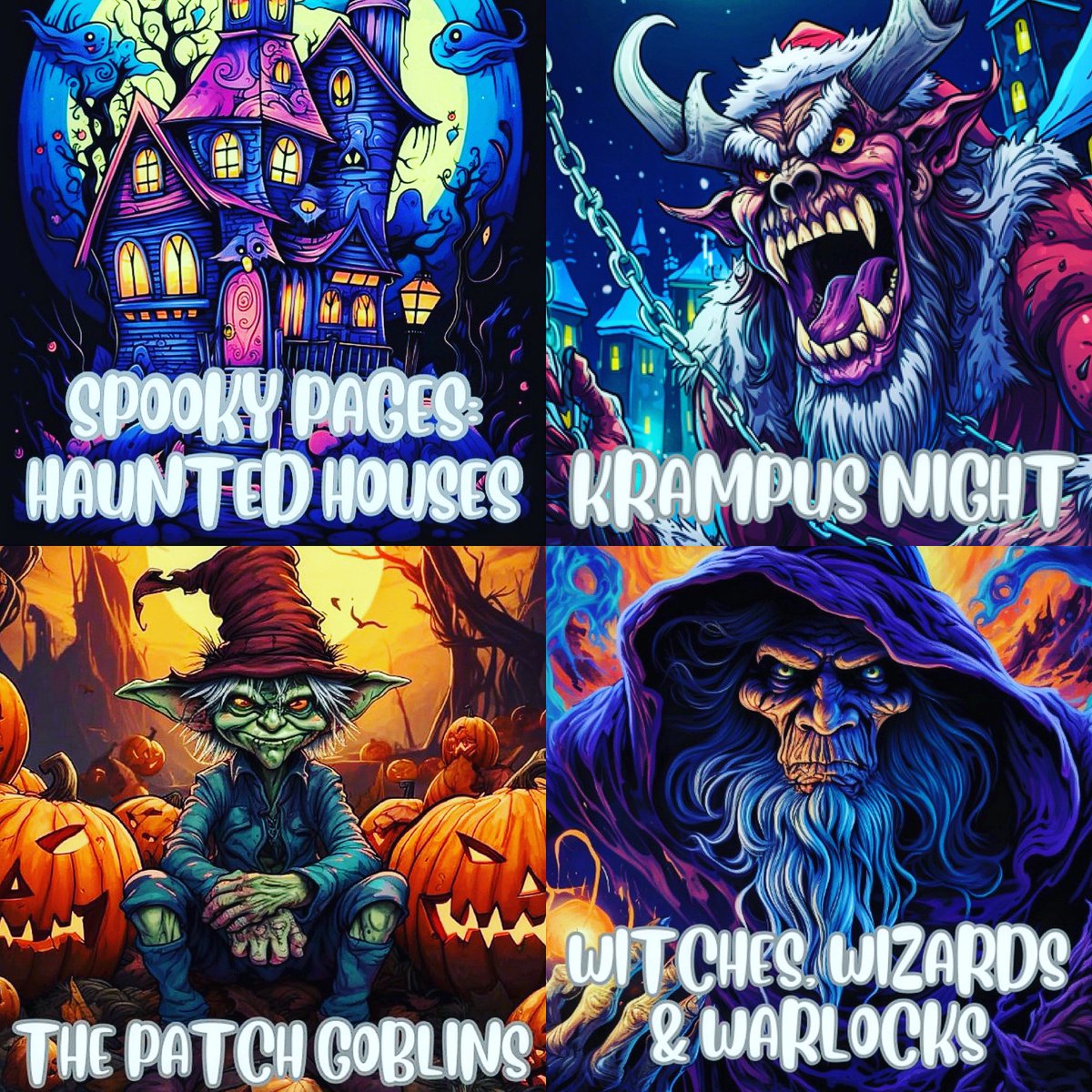 And then there were 5… Celebrate Spooky Season with my #SpookyPages Get yours now: amazon.com/Spooky-Pages-5…