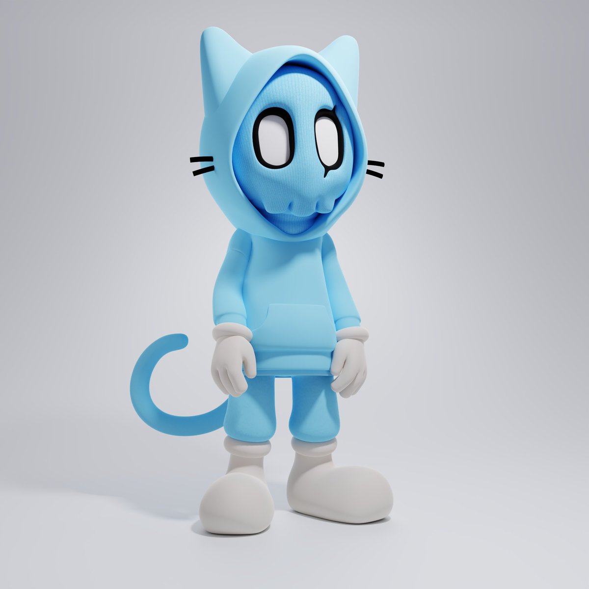 a COOL CAT called BEAST 🩵