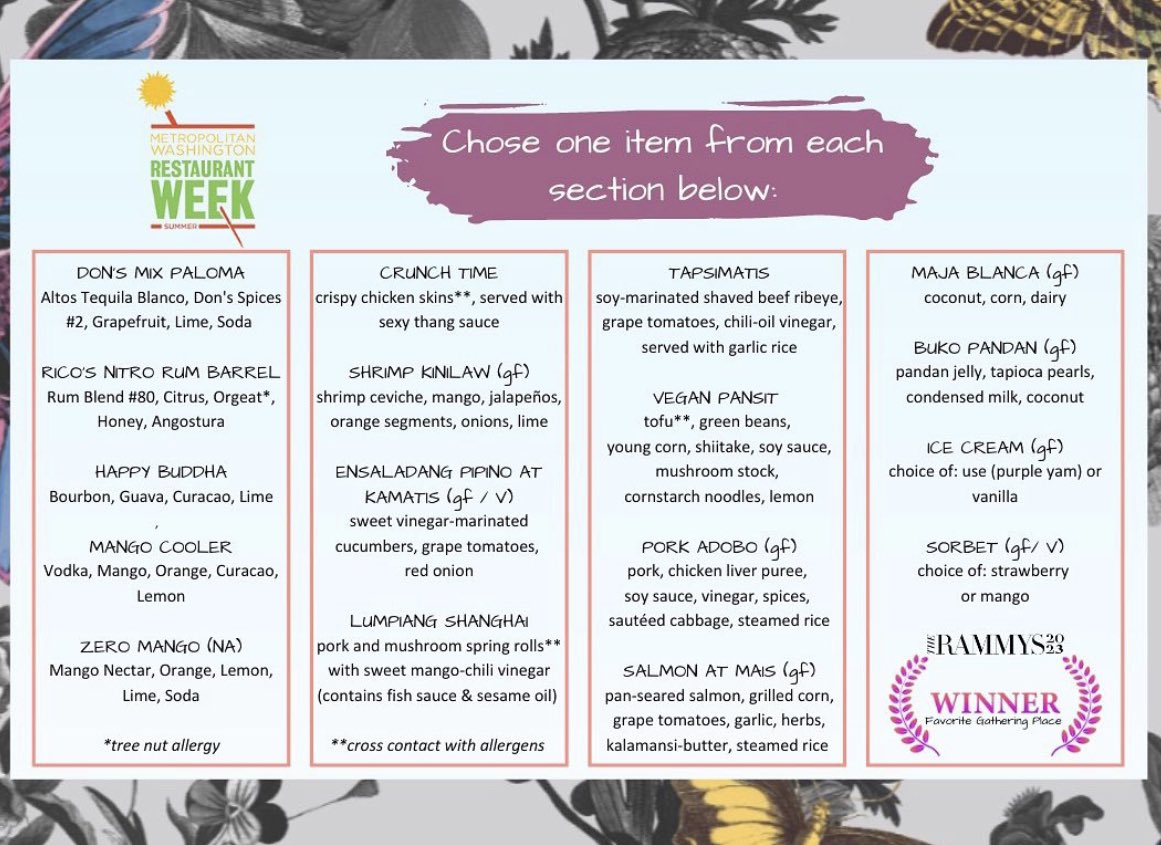 TheGame_DC's tweet photo. Tonight’s the *last* night we’ll be offering our #RestaurantWeek prix fixe! 

Swing by to enjoy a 3-course meal PLUS cocktail for just $40.

Click thru to book your table 👉 https://t.co/tocEcQCDqn https://t.co/a6m1IAX8EH