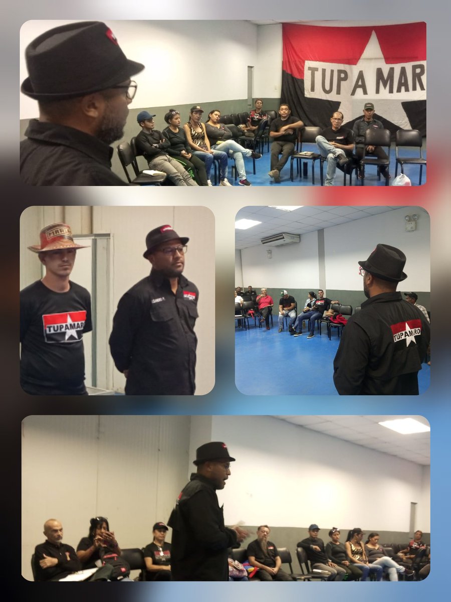 #3Sep|El intelectual colectivo sigue en la construcción de nuestro proyecto político, Resp. De Propaganda <a href="/LisandrojpMrt/">Lisandro Peña</a> en el encuentro de formación del estado mayor del bloque en el Edo. <a href="/ZuliaTupamaro/">TUPAMARO Zulia</a> se oriento a continuar con la batalla comunicaciónal.
#MaduroVamosPaLante