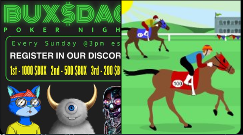 Snoop D Fox is hosting our weekly tournament
Join us for some Sunday Poker starts @ 3pm EST
pokernow.club/mtt/buxdollard…