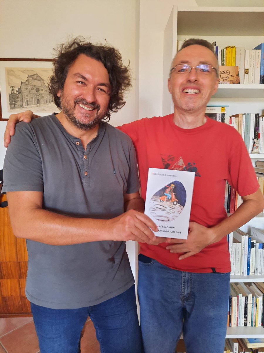 Padreinforma's tweet photo. Andrea e Simon e in mezzo il nostro romanzo, Il secondo uomo sulla luna, fresco di stampa! Al link qualche informazione in più...

https://t.co/0lcQL8ACsv

@RobinEdizioni #book #libri #romanzo #letture #Italy #France #letture #lettori https://t.co/ddz3quFsm8