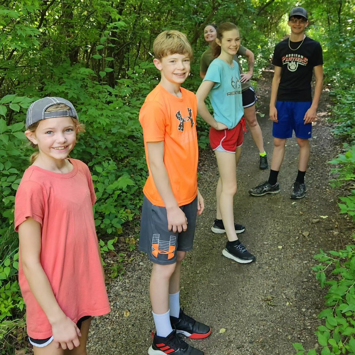 Did a little 7 mile hike ( walk) the North Country Trail (NCT ) this morning in Hillsdale County Michigan.  We started at Baw Beese park, went to Osseo and back.

 Total of 7.3 miles on a very good stretch of trail. 

#hiking #family #nct #northcountrytrail #michigan #bawbeese