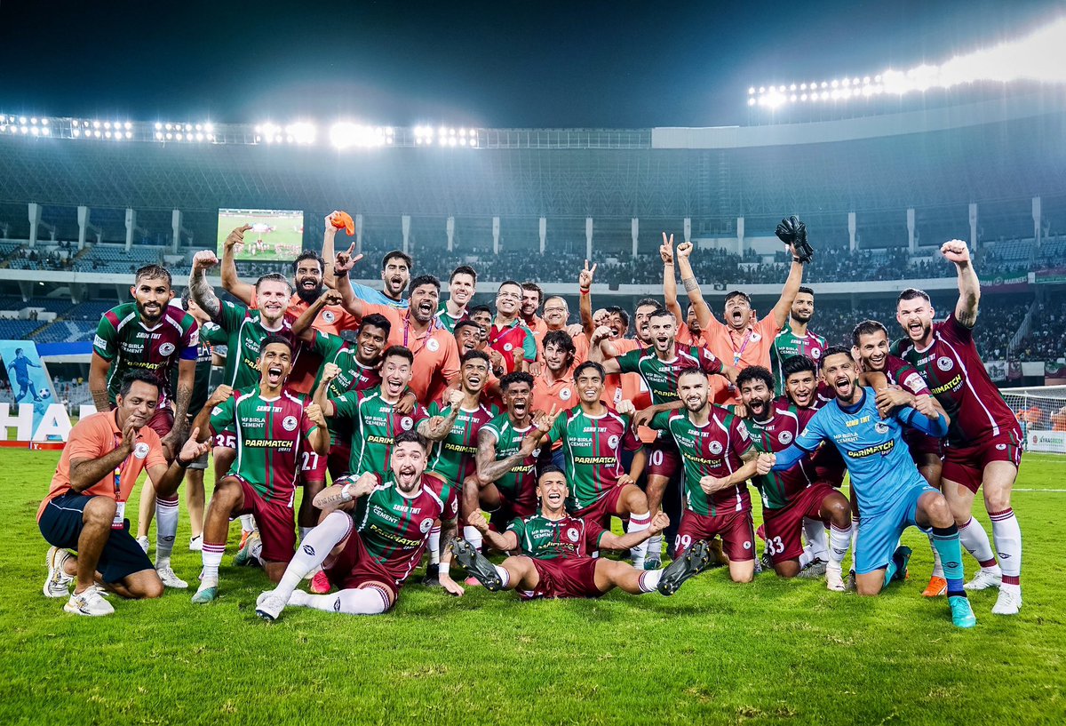 Thank you. You all are part of it 🙏💚❤️ #MBSG #JoyMohunBagan #DurandCup2023