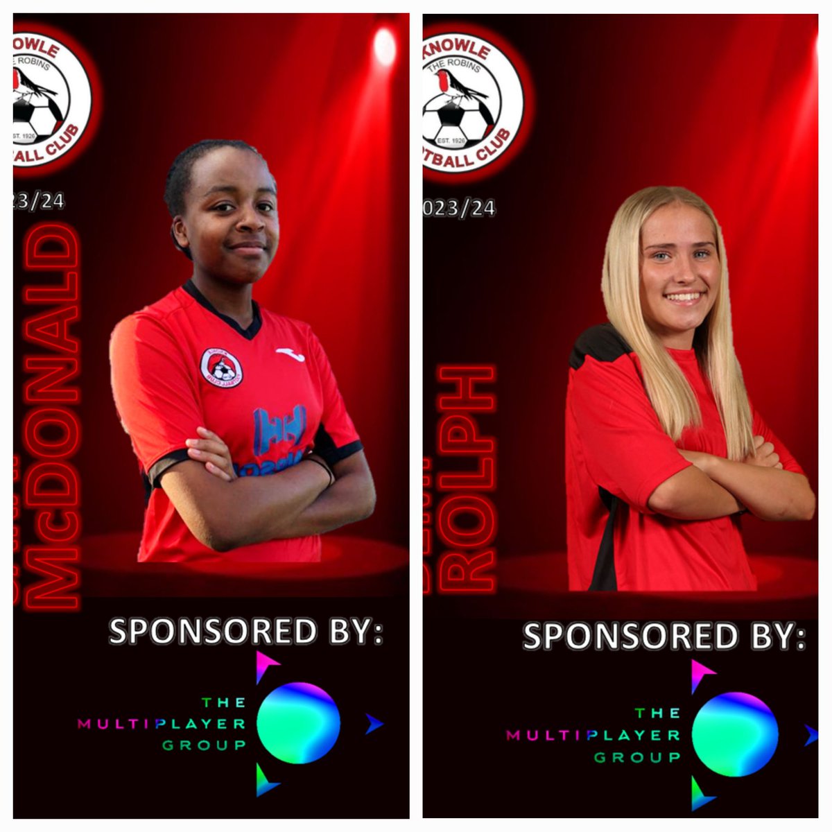knowlewomenfc's tweet photo. Shrewsbury 3-2 Knowle
⚽️ Rolph (sponsored by @multiplayerdev )
⚽️🏆McDonald (also @multiplayerdev !)

Disappointment in the end, we just couldn't hold on. But a good account of ourselves, plenty of threat going forward &amp; hard work off the ball. Off to sit in a fridge for 2 days. https://t.co/Kazss27a5U