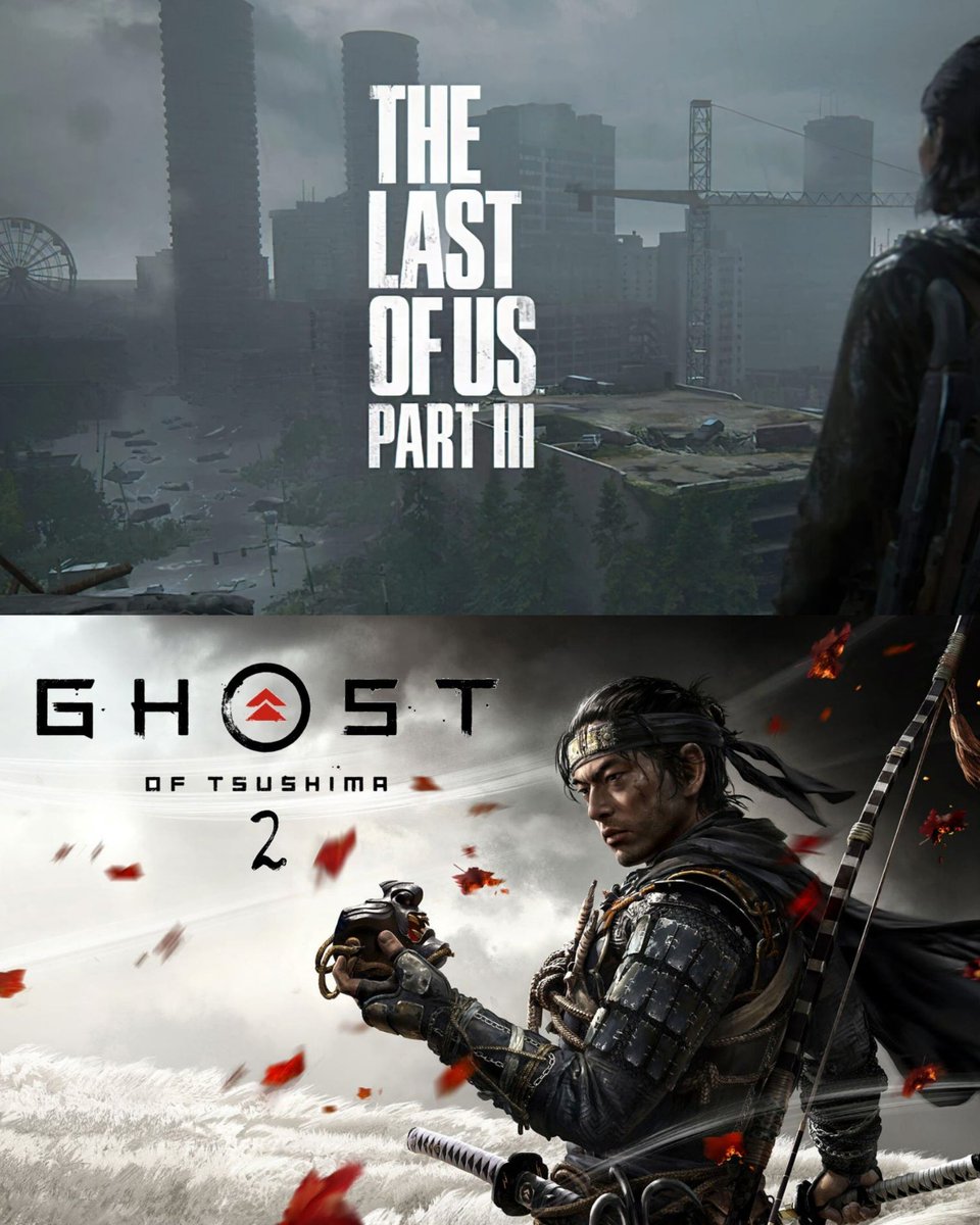 mrpyo1's tweet image. Ok here's a hard question for you, if you only could have 1 OF THESE, what do you pick?

Last of us part 3 of Ghost of Tsushima 2? 🤔