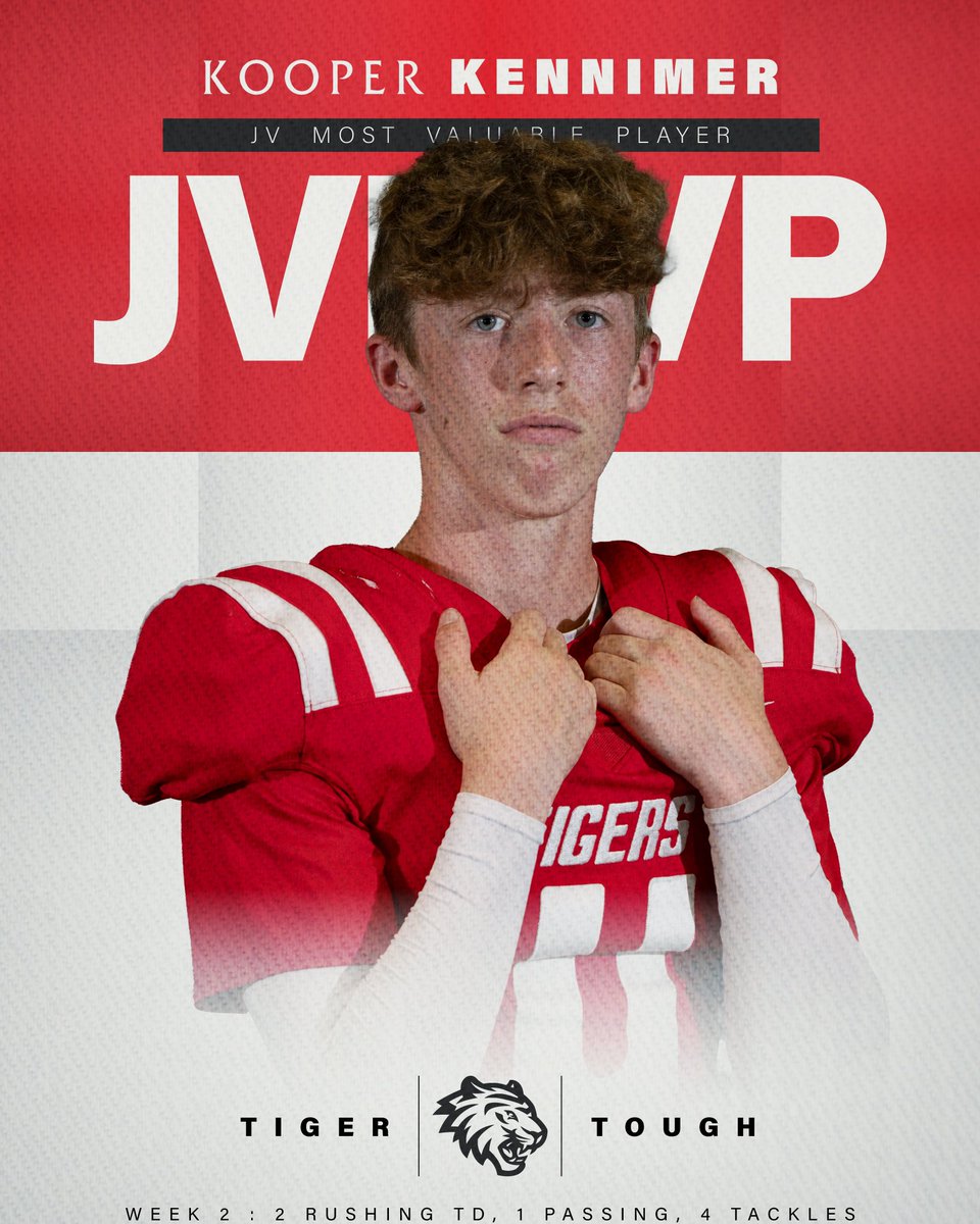 Terrell Tigers Football (@terrelltigerfb) on Twitter photo Week 2
Freshman and JV Players of the Week
<a href="/KooperKennimer/">Kooper Kennimer</a>
<a href="/MuambilaJo12726/">Jordan Muambila</a>
#TigerTOUGH
#ba🐅
#TTP
#recruittheTIGERS🐅 Week 2
Freshman and JV Players of the Week
<a href="/KooperKennimer/">Kooper Kennimer</a>
<a href="/MuambilaJo12726/">Jordan Muambila</a>
#TigerTOUGH
#ba🐅
#TTP
#recruittheTIGERS🐅