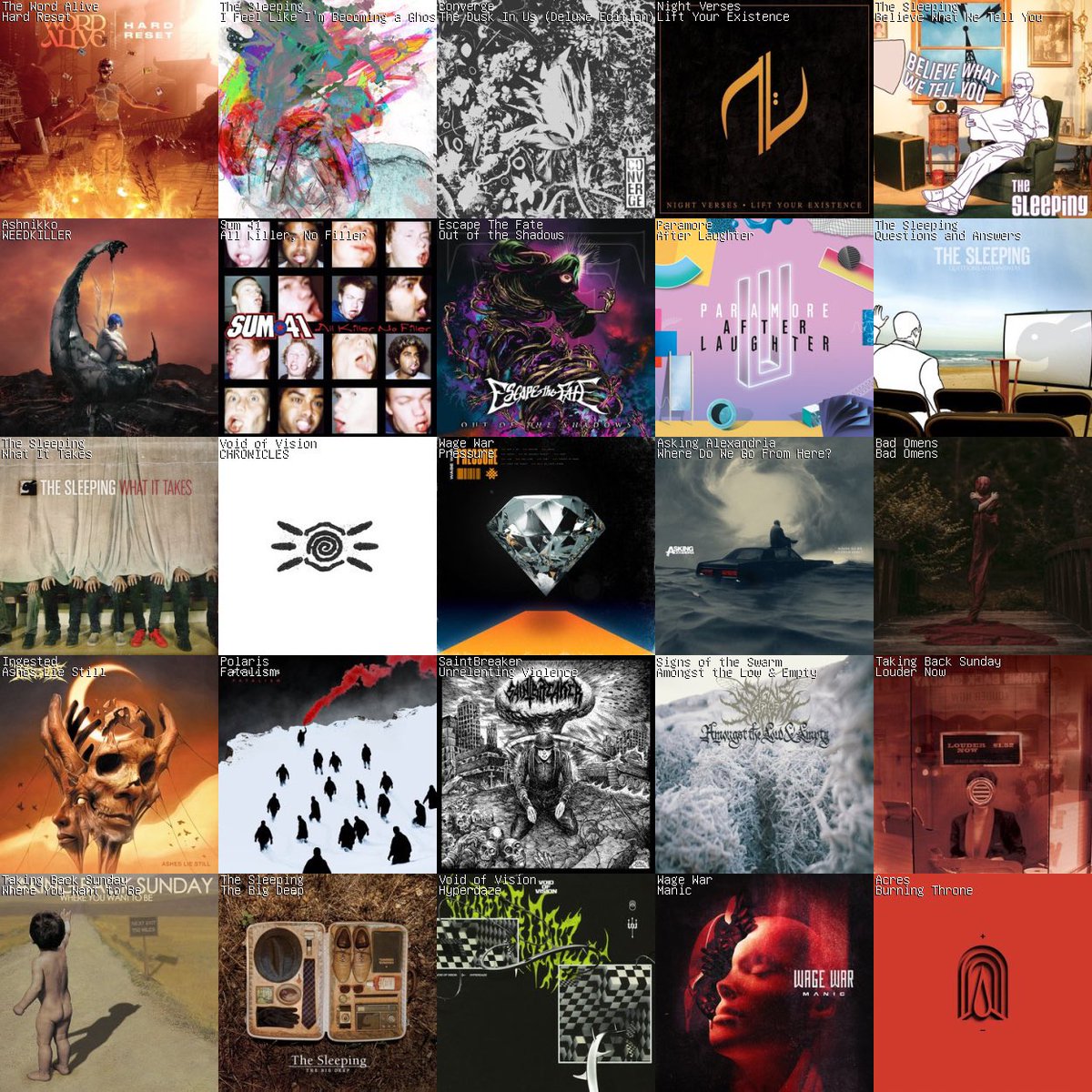 This week’s soundtrack.