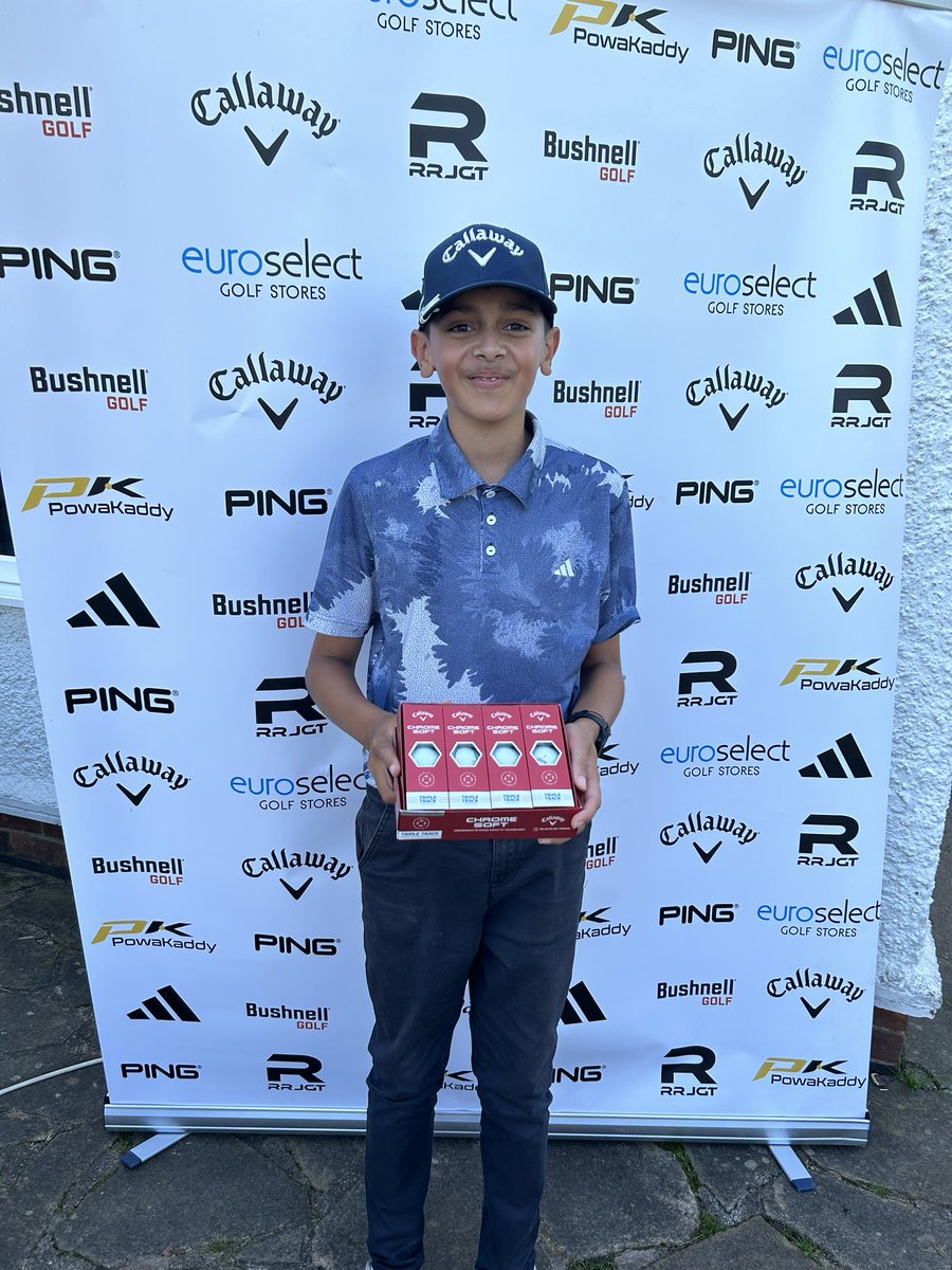 robrockgolftour's tweet photo. Awesome day @AbbeydaleGolf what a treat for our juniors . Huge thanks to the Pro Shop Team for looking after us . Our U18 boys gross winner Fredrick Ganon, U18 boys Net Winner Finn Dobson, U14 boys gross winner @MMgolf4 U14 Boys net winner Xander MacDougall https://t.co/WjAzGEFv0s