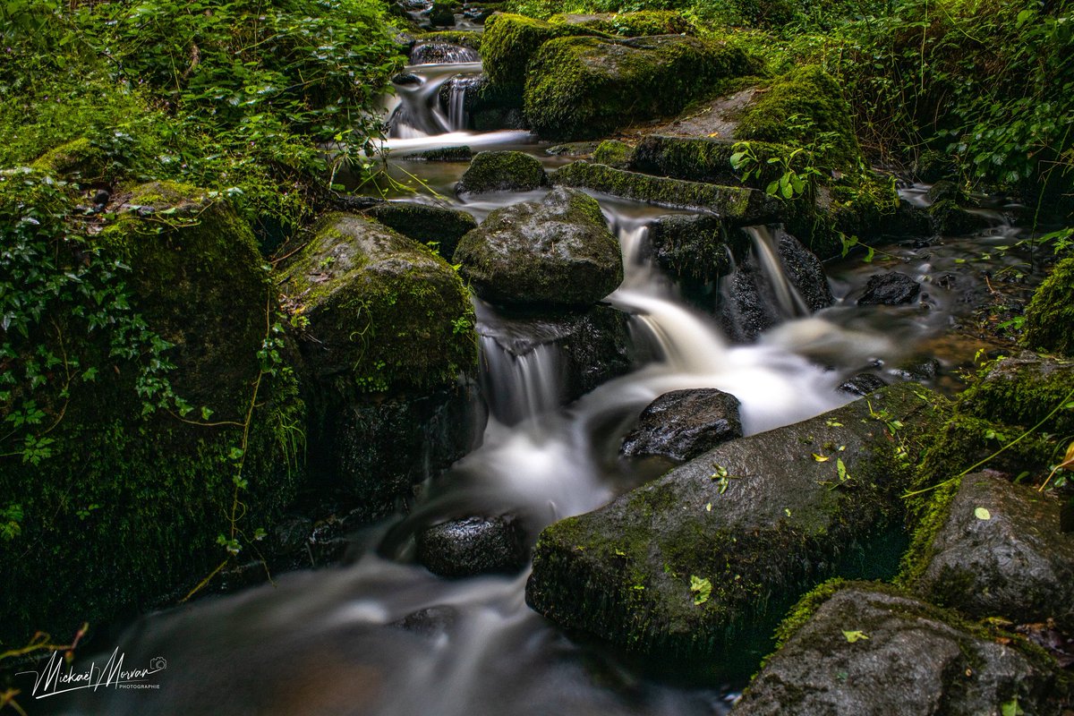 Cascades du pont es retour 💦 🍃 #calvados #vire #bassenormandie #cascade #poselongue