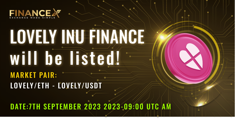 therealFinanceX's tweet photo. Lovely Inu Finance (LOVELY) has been listed on FinanceX exchange

👉 https://t.co/Qt89YWFW7x
👉 https://t.co/YofGIHhgyW

Detail: https://t.co/r6jJDcrO8V

@Lovely_finance
#therealFinanceX #Lovely_finance https://t.co/cx526fqTPA