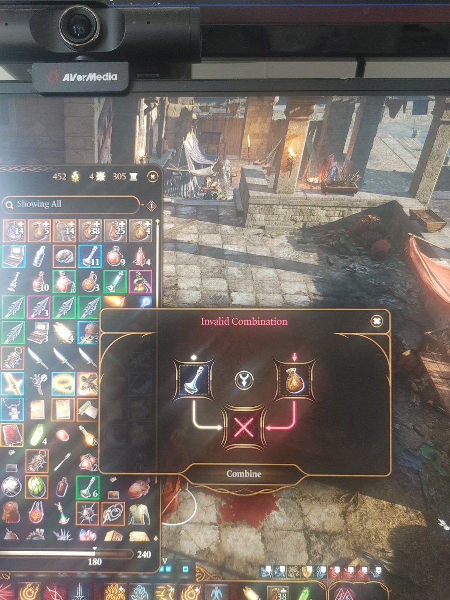 HeyOtherBarry's tweet photo. @larianstudios hey it would be cool if you could use the dyes on the additional pouches in your inventory. It's probably a good chunk of work. Make it a bit easier to figure out what is what on the fly. https://t.co/IlL8SvpOGT