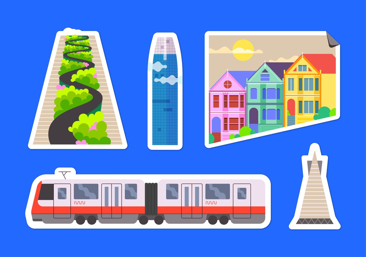 San Francisco stickers! (Part 3)