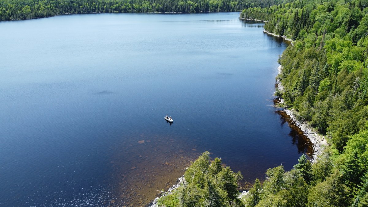 The magical spot on the spot from <a href="/AlgomaCountry/">Algoma Country</a> at <a href="/lochislandlodge/">Loch Island Lodge</a> in <a href="/OntarioTravel/">Destination Ontario</a> #fishing #gofishinontario #walleye #bassfishing
