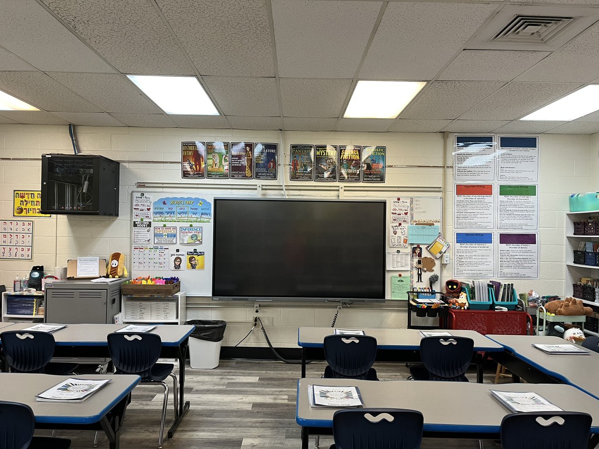 MsWestin5th's tweet photo. Classroom is officially ready for the new school year. #BackToSchool https://t.co/KMugimSWW5