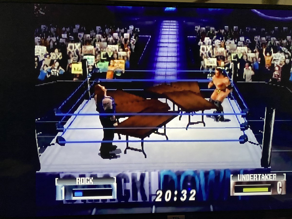 6 working tables on console #NoMercy #AKI #N64