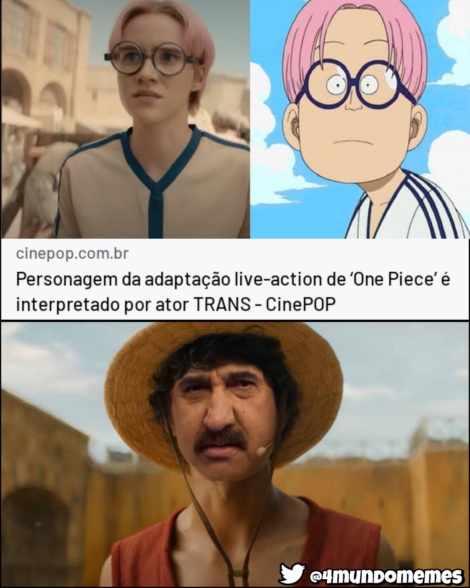 Personagem da adaptação live-action de 'One Piece' é interpretado por ator  TRANS - CinePOP