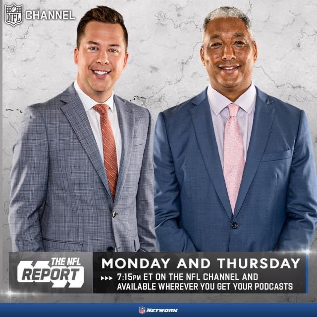 Coming Thursday, Sept. 7 -- The NFL Report w/ @JamesPalmerTV & @wyche89 every Monday & Thursday at 7:15p ET on the NFL Channel on FAST platforms (Roku, PlutoTV, Tubi, Peacock, Vizio & others)