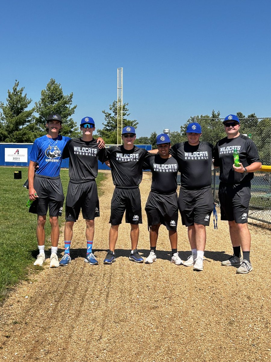 CoachGyorkos's tweet photo. Culver-Stockton Baseball Olympics is today! One team decided to go with the “Coach BG” theme. I think they look good. Mt Dew is a good touch!! https://t.co/o4RJcb2B4S