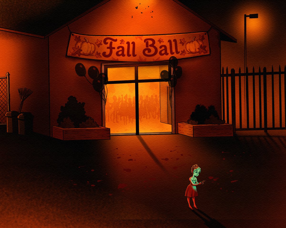 「Fall Forever (2018) 」|🍁Michael Ramstead🍁のイラスト