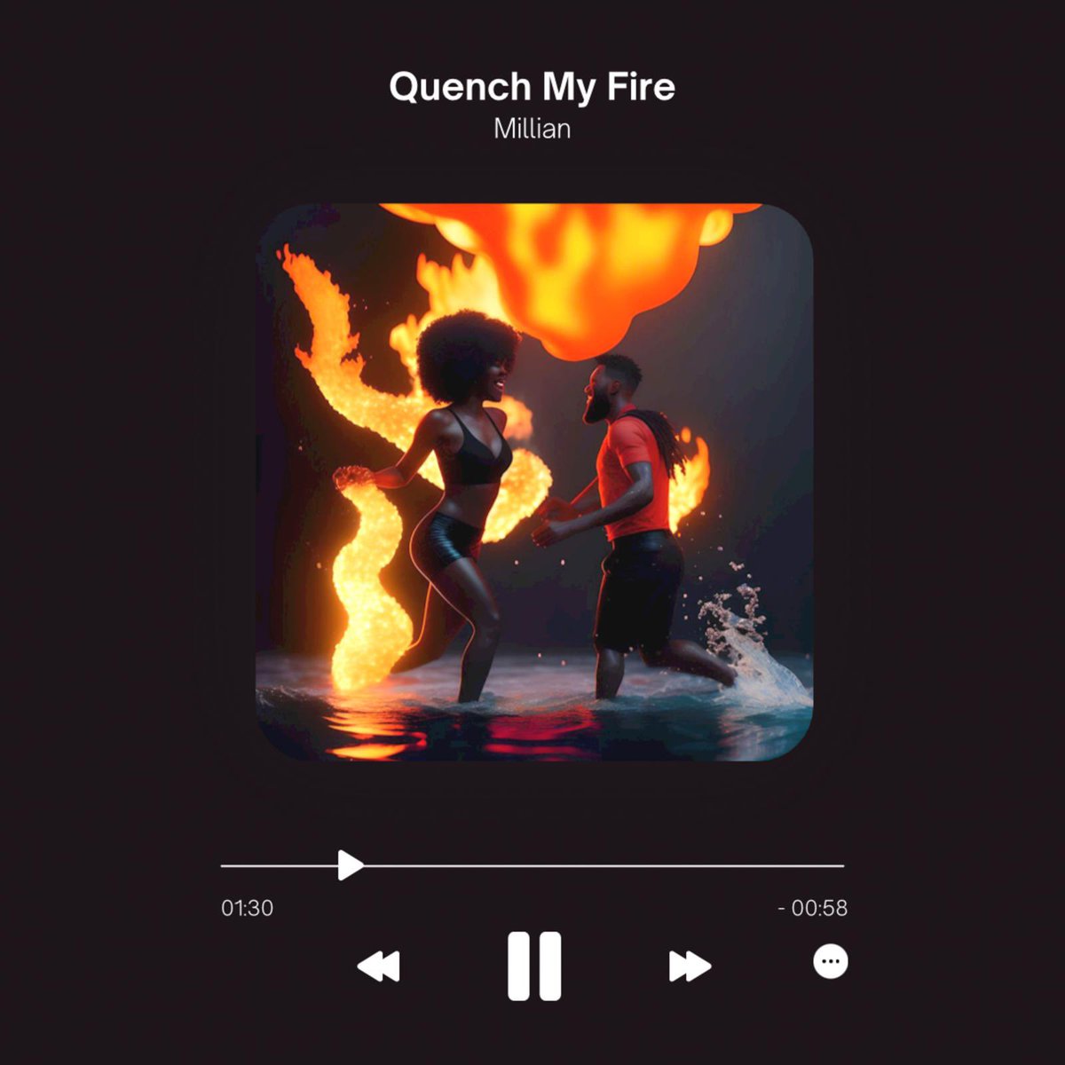 AlbumTalksHQ's tweet photo. 🆕 Multi-talented Afrobeats singer and producer, @MillianFMR has released his new single “Quench My Fire”. 🔥

Listen — https://t.co/awyTEA4yhv https://t.co/eGVd0AjpYr