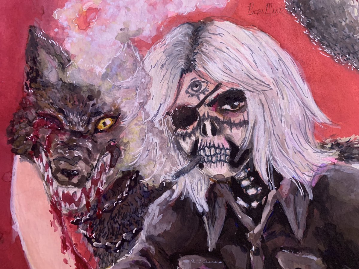 I’ve really been enjoying this most recent arc, so here’s a drawing of Fenrir… formerly divine
#nopixel #nopixelfanart