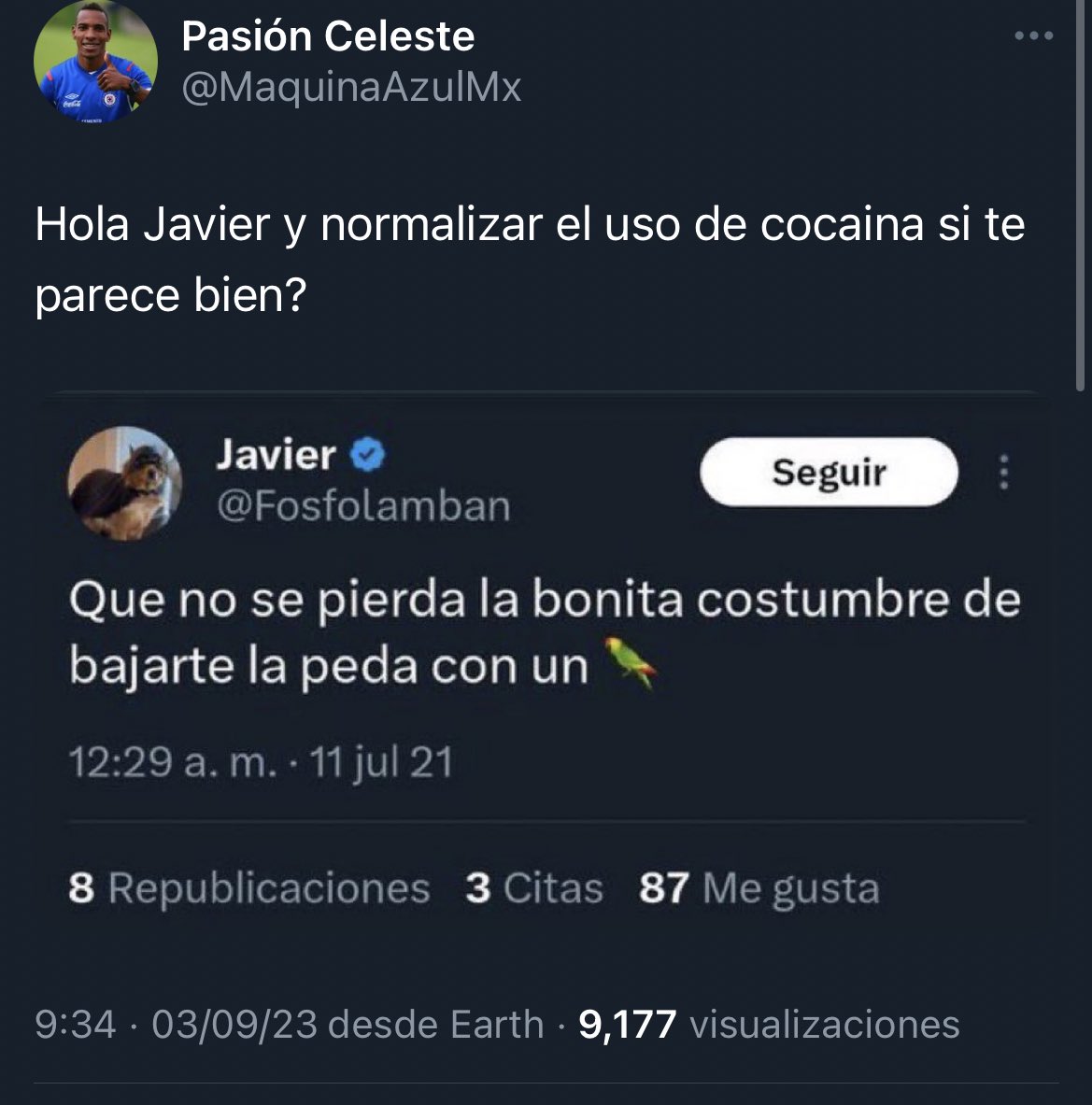 EsDeMamador's tweet photo. Tremenda ensartada jajajajajaj https://t.co/CtlpGcYrm0