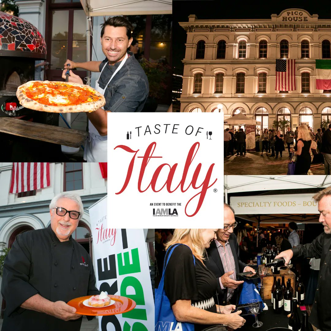 We are 20 days away from the IAMLA's 12th annual @tasteofitalyla, Los Angeles’ premier Italian food and wine event benefiting free educational programs for youth at the IAMLA! We can’t wait to see you in downtown Los Angeles on Saturday, September 23! buff.ly/3OhGAWC