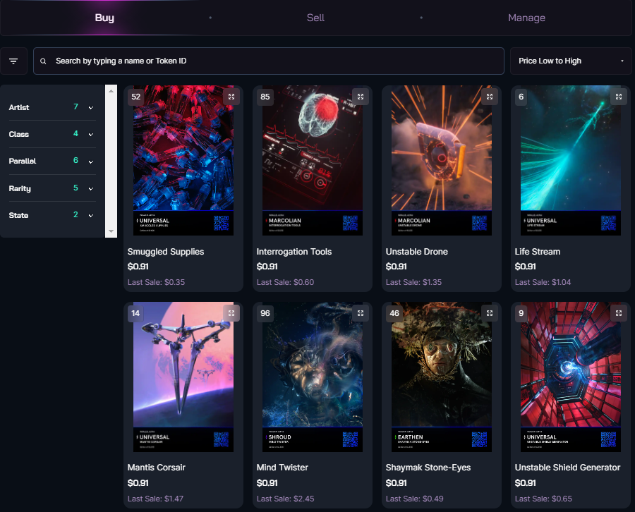 Someone bought 583 Common FEs for 15 cents in gas per NFT on Souq's <a href="/ParallelTCG/">Parallel</a> marketplace

Now All Common FEs can currently be sold on Souq for $0.84👀

Here's some of the biggest markups on // Commons from Opensea that you can sell instantly on Souq👇

1. Heroic Pilot -