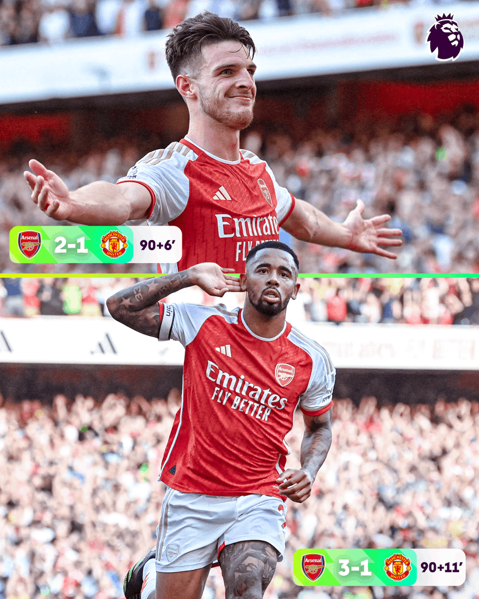 Late winners 🤝 @Arsenal #ARSMUN