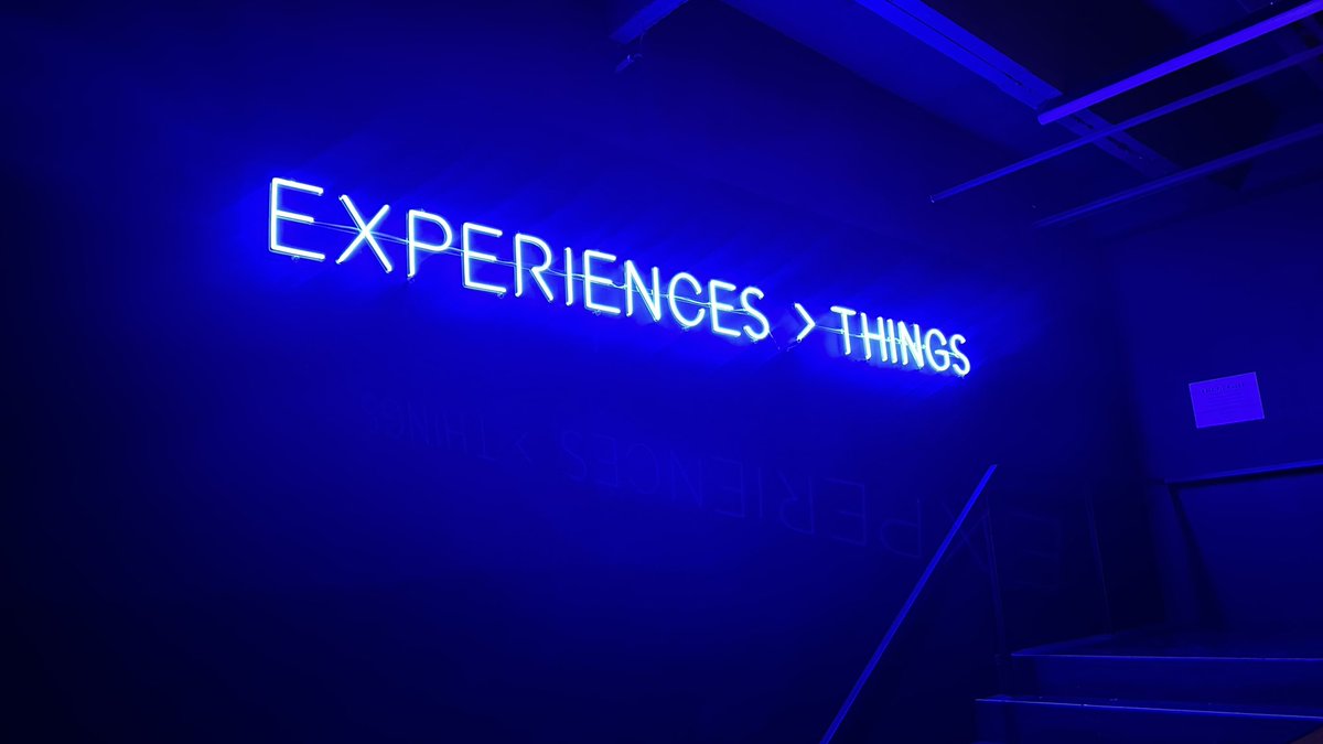 Experiences > Things