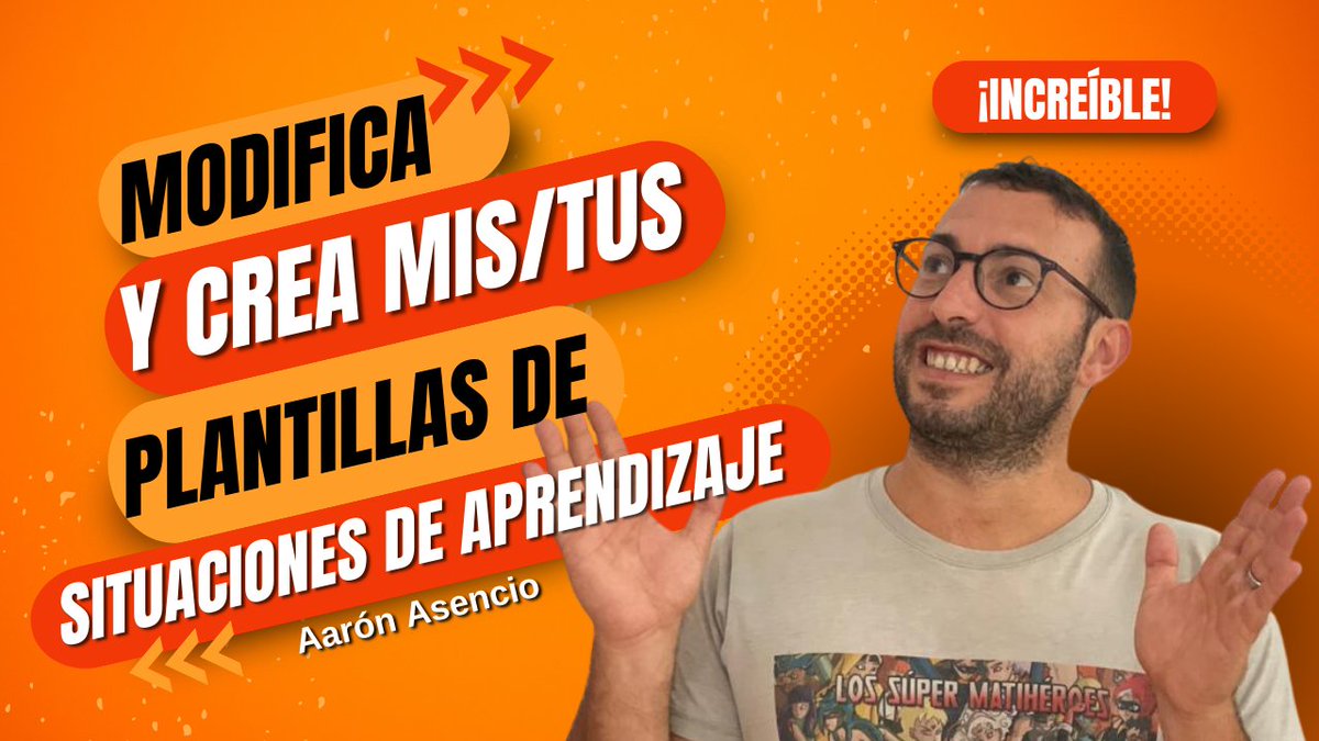 En este vídeo👉youtu.be/omCoIzYBls4 , profundizo en la creación de las plantillas personalizadas para situaciones de aprendizaje automatizadas. No solo te mostraré cómo diseñar las tuyas desde cero, sino que también te guiaré en la adaptación de mis plantillas para que 👇
