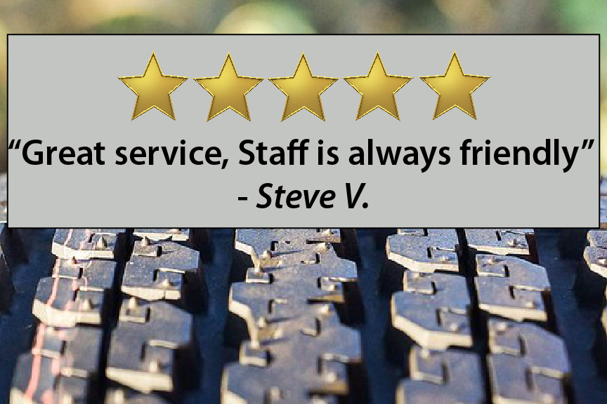 Thank you for the excellent review, Steve! We appreciate your business and looking forward to seeing you again!
