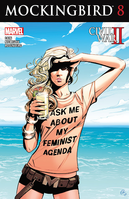 A Sense of Doubt blog post #3120 - 'Ask Me About My...' - Cover Gallery - Comic Book Sunday for 2309.03.  sensedoubt.blogspot.com/2023/09/a-sens… #ComicBookSunday #CoverGalleries #FeministAgenda #Feminism #comicbooks #MarvelComics #dccomics