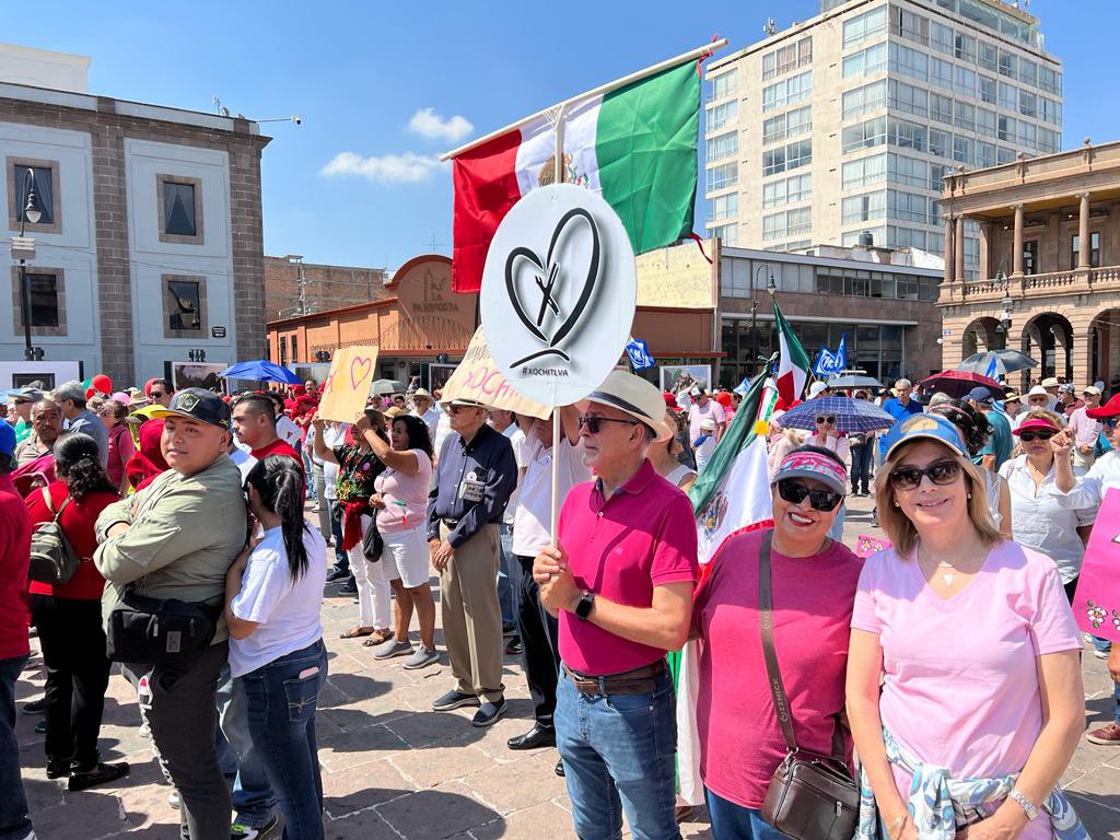 octaviopedroza's tweet photo. Hoy somos la esperanza. Vamos con todo porque #XóchitlVa @XochitlGalvez #SLP https://t.co/f4HF7VVJUQ