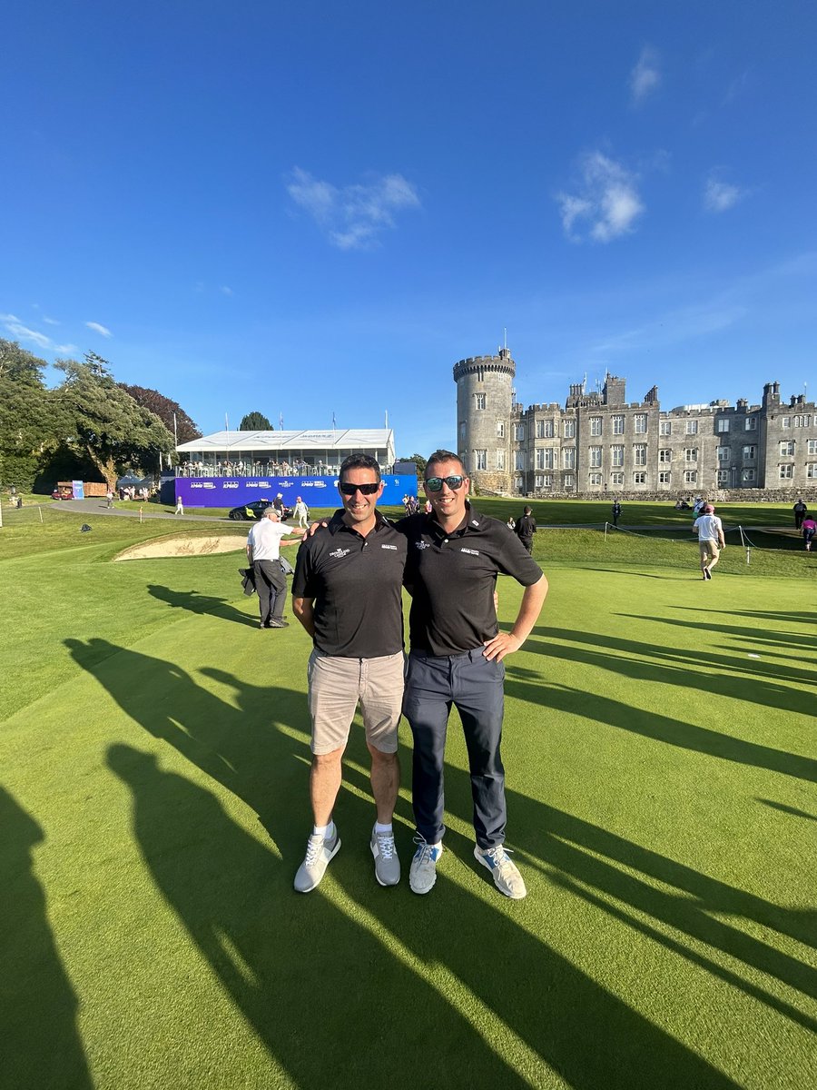 damiencoleman09's tweet image. Helping out in Dromoland this week. Extremely proud of my brother @PaulColeman8 for holding his second @LETgolf Irish Open. The golf course was amazing and a credit to him and all his hard working staff. Well done guys