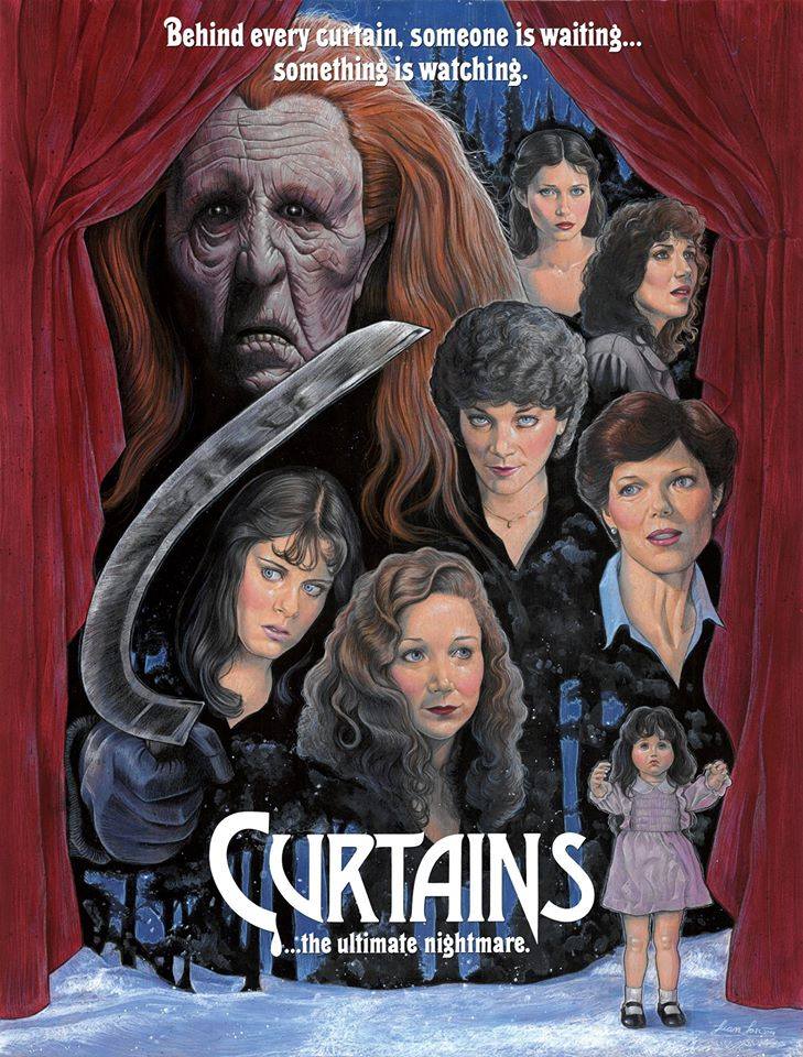 Now Watching the Canadian 1983 Slasher Curtains for the first time. Horror TikToks/YT Shorts had me curious about it. 

#80sHorror #Slashers #HorrorMovies #Horrorfam #CanadianFilm #JohnVernon #Curtains