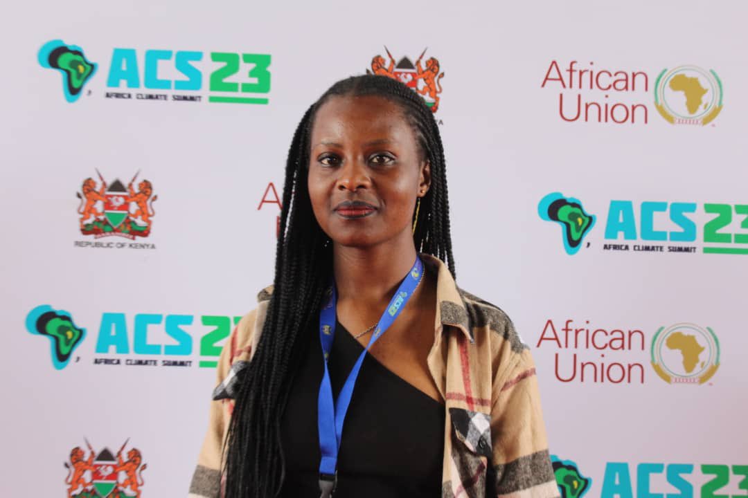 Tafadzwa Kurotwi at the Africa Youth Climate Assembly 2023 - Afrocritik