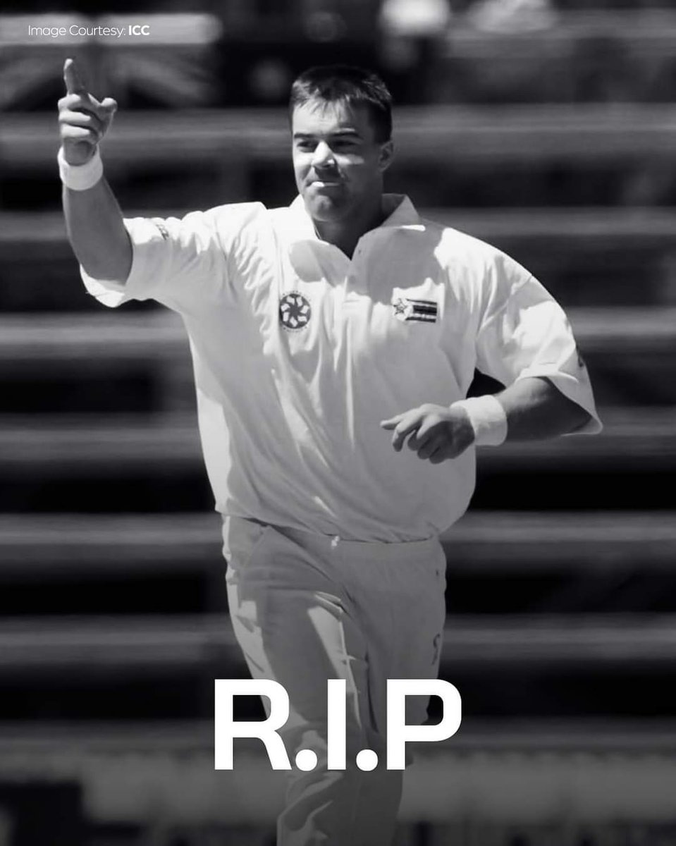 rishumukherjee's tweet photo. RIP Heath Streak 💔 https://t.co/vgy1FOjFZZ