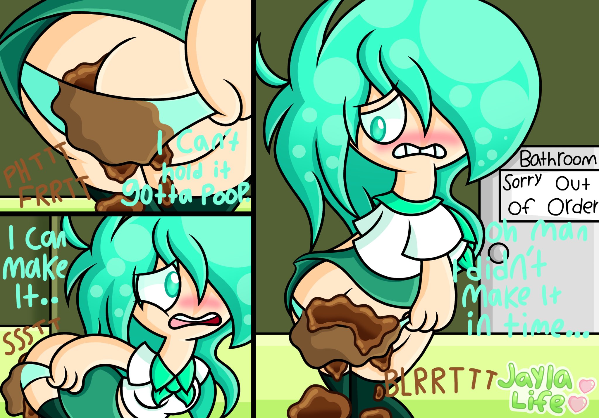 Scat panties girls Mil Chan Poops her Panties (16+) #Scat #ScatFetish #GirlPoop #PantyPoop #Shart #Poop #MessyPanties #PoopDesperation #scatorashi #ScatArt (Mil didn't make it to the bathroom and poops her panties