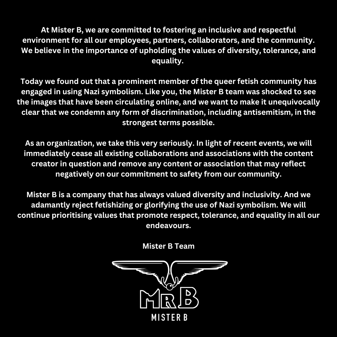 Mister B Amsterdam tweet media