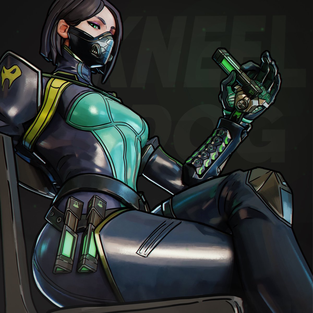 Kneel🐍
#VALORANT #Viper #VALORANTfanart  #VALORANT募集 #VALORANTChampions