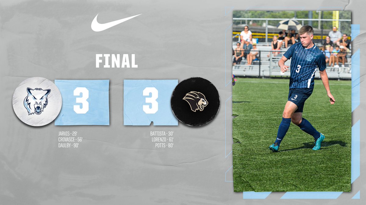 ⚽️ FINAL | Daulby's Late Goal Forces <a href="/Northwoodmsoc/">Northwood Men's Soccer</a> To A Draw With Purdue Northwest. 
Jarvis adds his second goal of the season!
#RollTimbys🐺
📰: gonorthwood.com/x/hcifh