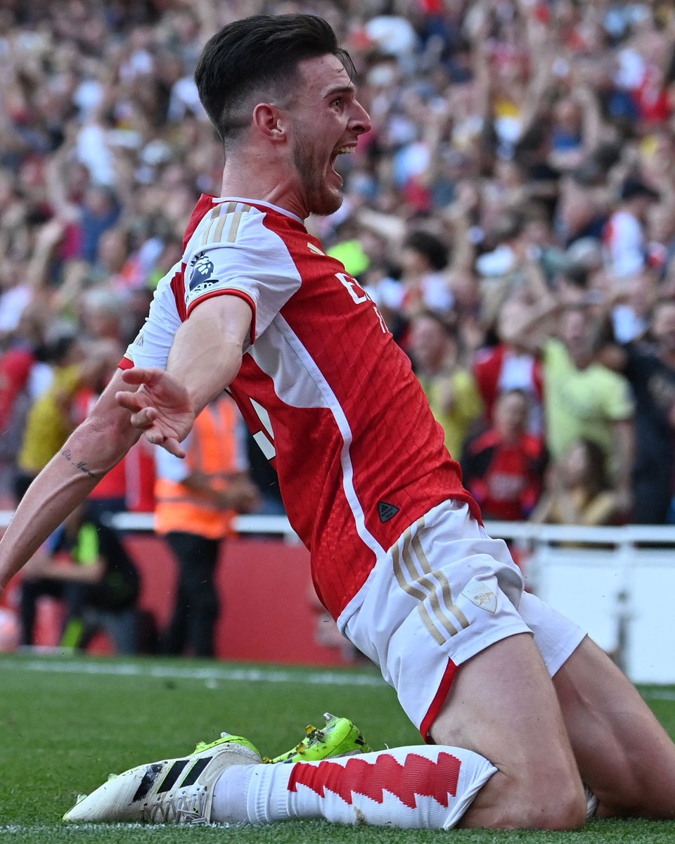 ChampionsLeague's tweet image. New hero at Arsenal. Declan Rice 🔴⚪️

#UCL