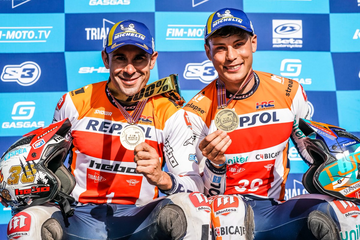 📝Perfect end to the season for Repsol Honda Trial Team

🔗 bit.ly/3qRcL6G

#repsolhondateam #hondaracingcorporation #trialgp