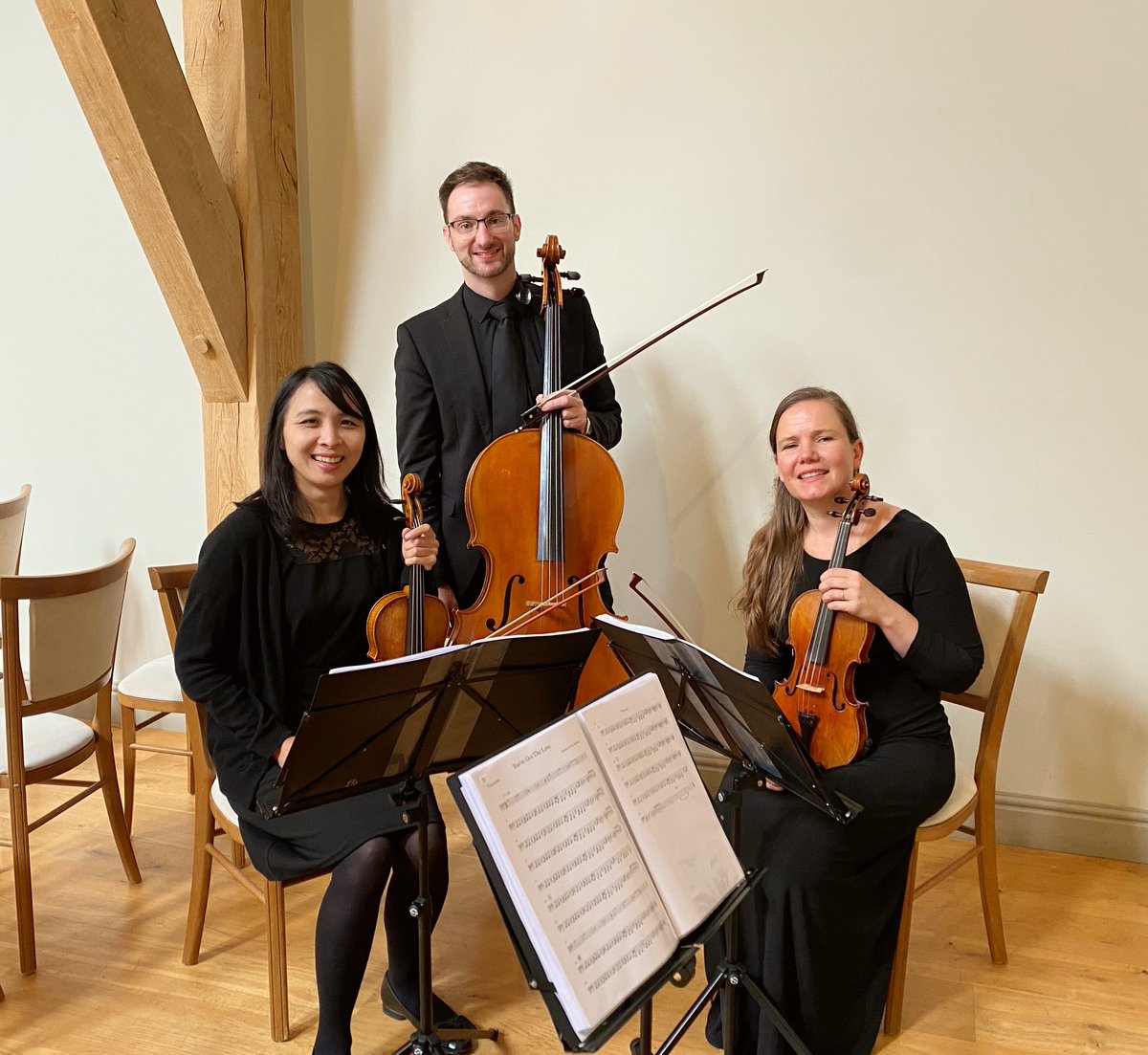 Scintillo Quartet (@scintilloqtet) on Twitter photo Making music in the Ceremony Barn at <a href="/EastonGrange/">Easton Grange</a> for Laura & Billy was a total treat - we even managed to squeeze in Jurassic Park so our groom definitely got to hear it! A very happy day with you both and thank you for making us part of it. ❤️ Making music in the Ceremony Barn at <a href="/EastonGrange/">Easton Grange</a> for Laura & Billy was a total treat - we even managed to squeeze in Jurassic Park so our groom definitely got to hear it! A very happy day with you both and thank you for making us part of it. ❤️