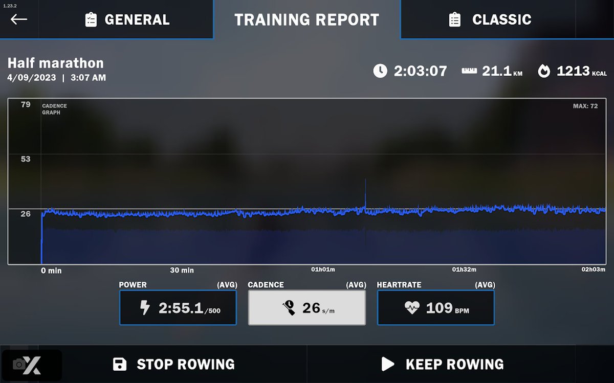 ozbob13's tweet photo. G'day Ozlings ππ€
Special event - half marathon #trainingrow π£ββοΈβοΈ
Completed 2 hours 3 minutes 7 seconds
21.1 km
Doing Bro!! π₯
πππππππ π―π https://t.co/ikF9o5MjI7